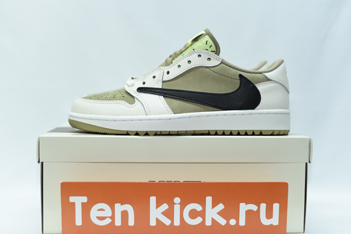 Travis Scott x Air Jordan 1 Low Golf  FZ3124-200