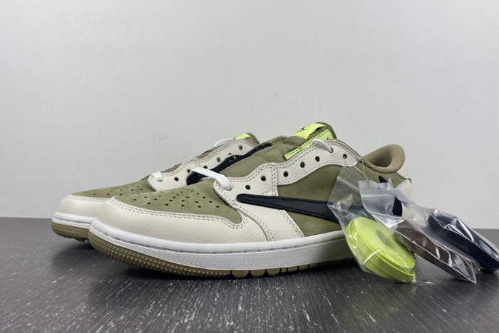 Travis Scott x Air Jordan 1 Low Golf  FZ3124-200