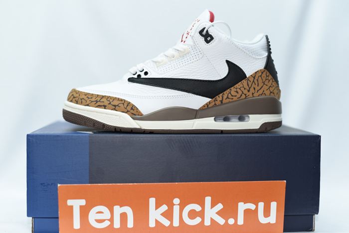 Travis Scott x Air Jordan 3 “Palomino”  CT8532-120