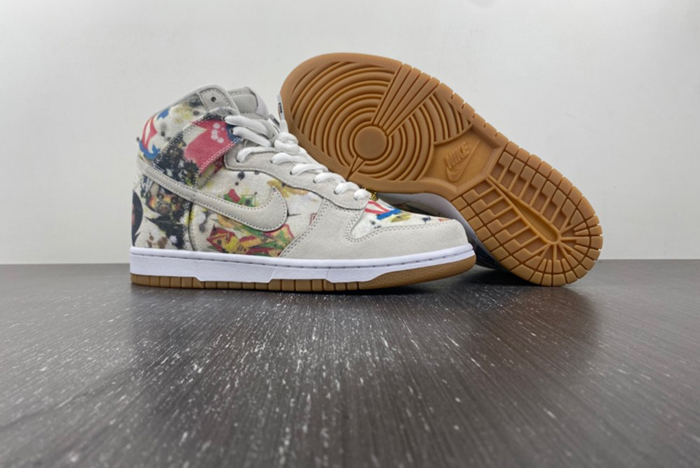 nike sb dunk high S*p*e rammellzee fd8779-100