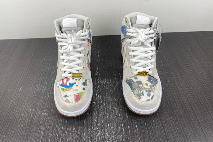nike sb dunk high S*p*e rammellzee fd8779-100