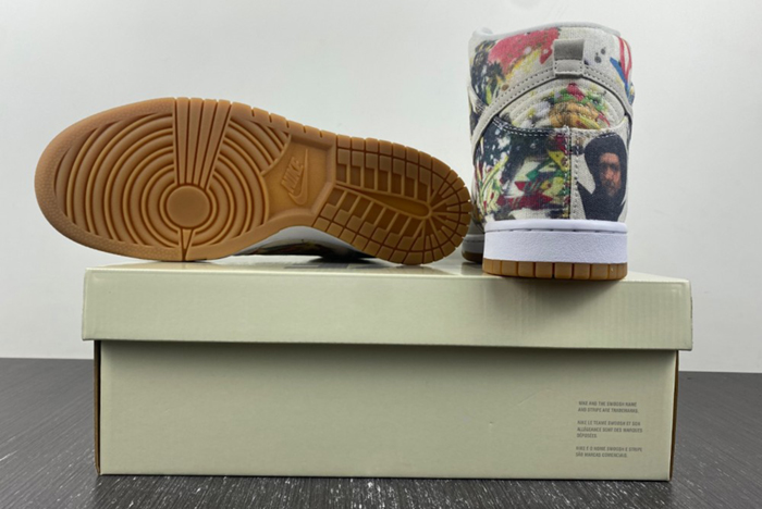nike sb dunk high S*p*e rammellzee fd8779-100
