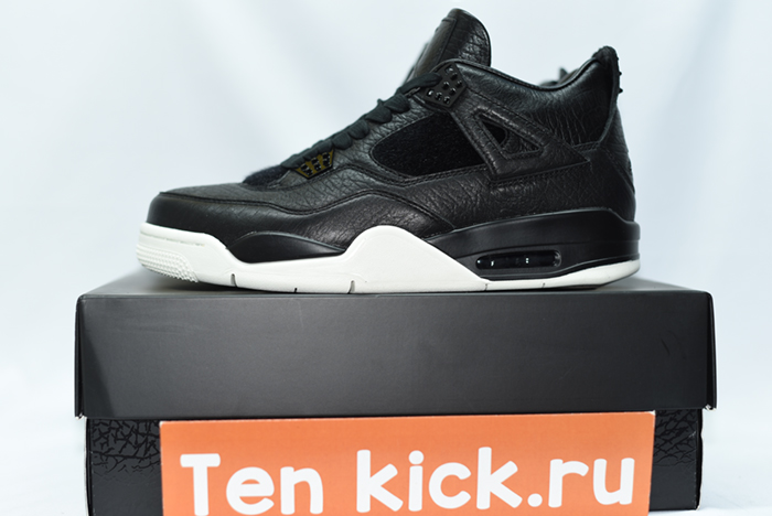 Jordan 4 Retro Pony Hair Black  819139-010