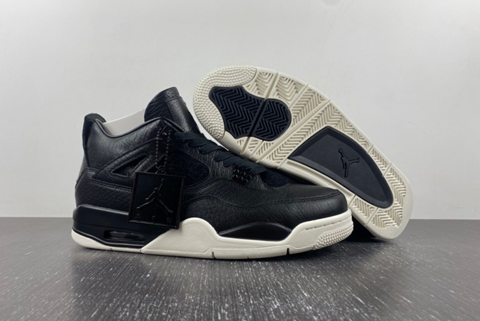 Jordan 4 Retro Pony Hair Black  819139-010