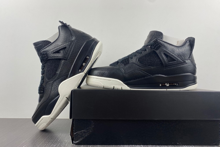 Jordan 4 Retro Pony Hair Black  819139-010