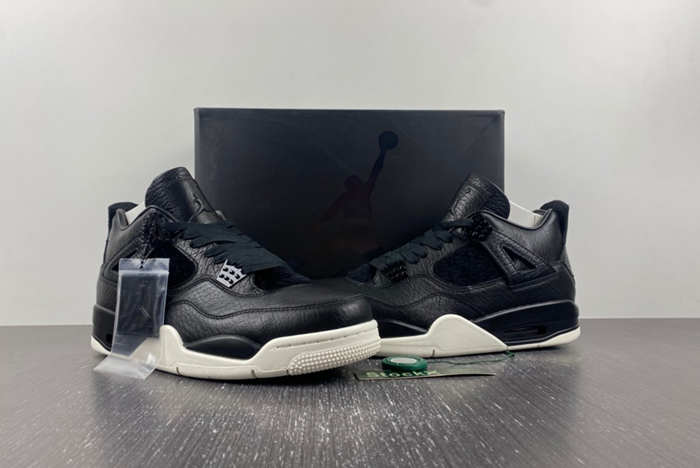Jordan 4 Retro Pony Hair Black  819139-010