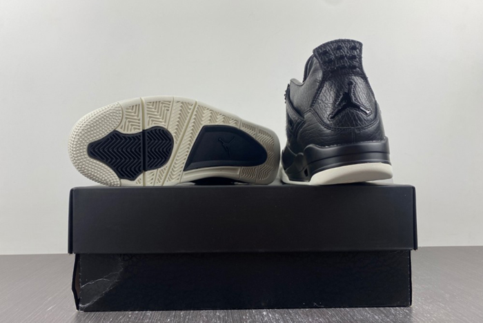 Jordan 4 Retro Pony Hair Black  819139-010