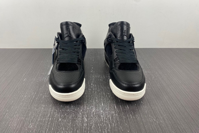 Jordan 4 Retro Pony Hair Black  819139-010