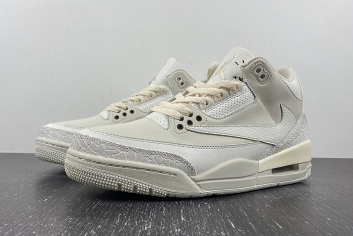 Travis Scott x Air Jordan 3 “Palomino”  136064-668