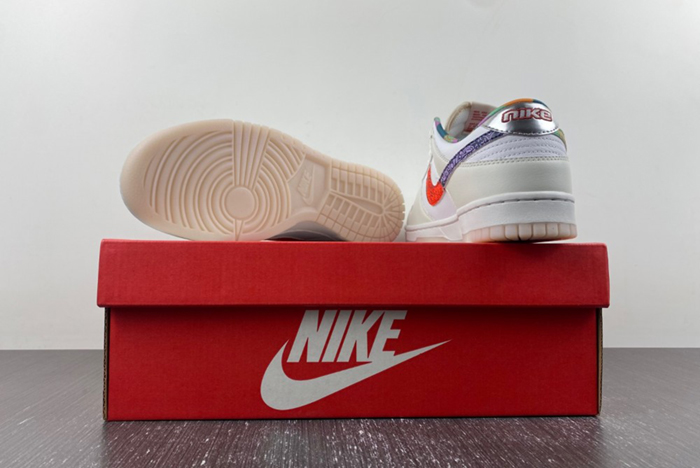 Nike Dunk Low White Multi-Color Paisley  FN8913-141