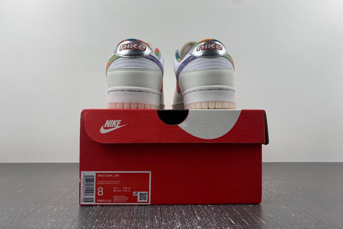 Nike Dunk Low White Multi-Color Paisley  FN8913-141