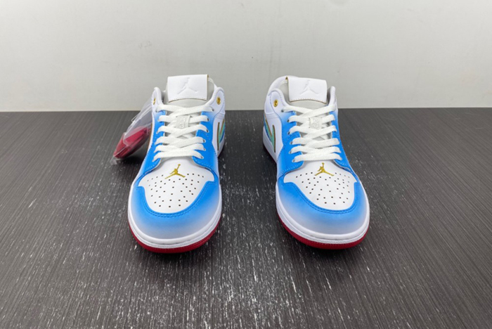Air Jordan 1 Low SE GS Gets A Chicago-Tinted  FN8895-141