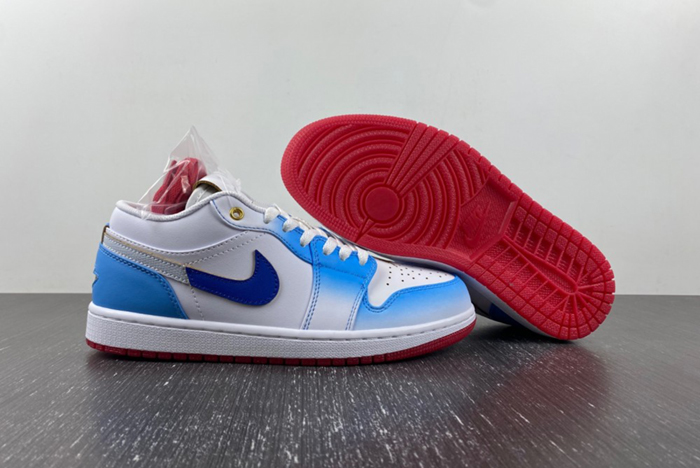 Air Jordan 1 Low SE GS Gets A Chicago-Tinted  FN8895-141