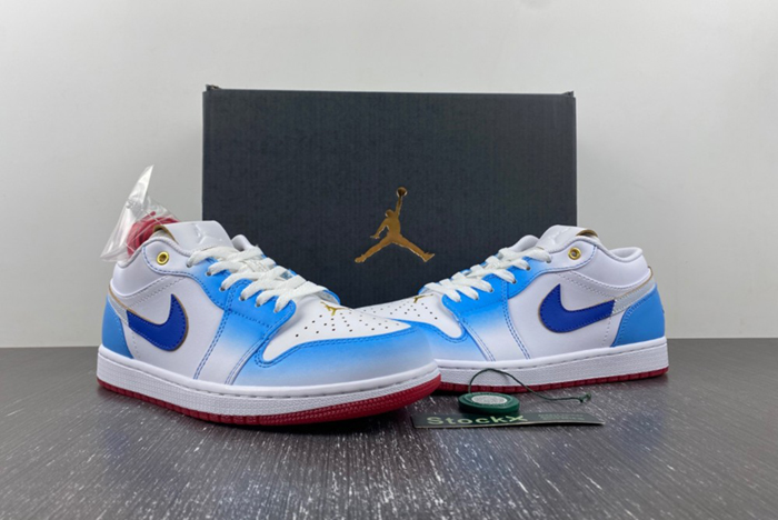 Air Jordan 1 Low SE GS Gets A Chicago-Tinted  FN8895-141