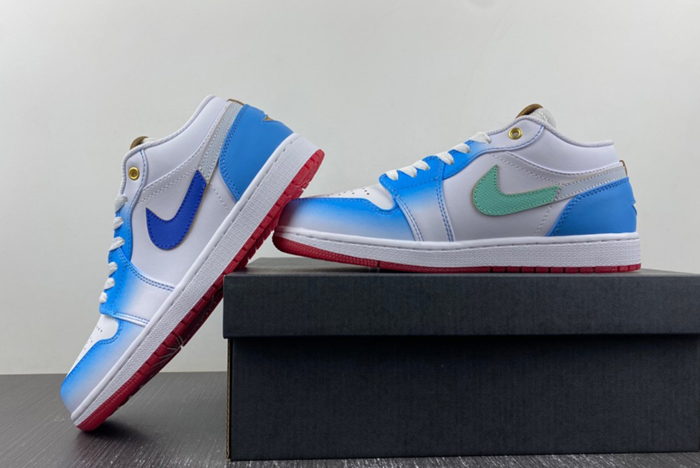 Air Jordan 1 Low SE GS Gets A Chicago-Tinted  FN8895-141