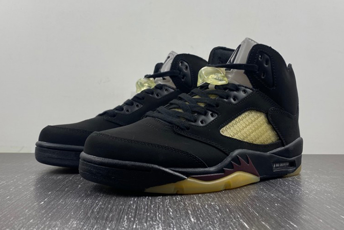 A Ma Maniére x Air Jordan 5 “Black”  FD1330-001y