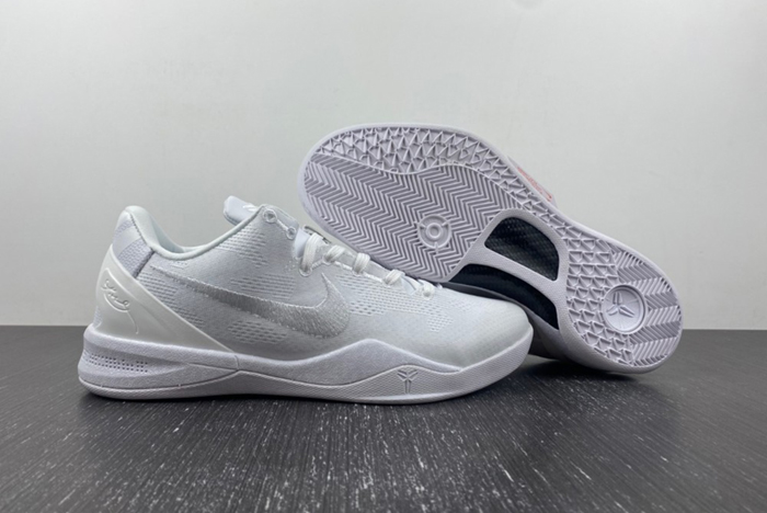 Nike Kobe 8 Protro Triple White  FJ9364-100