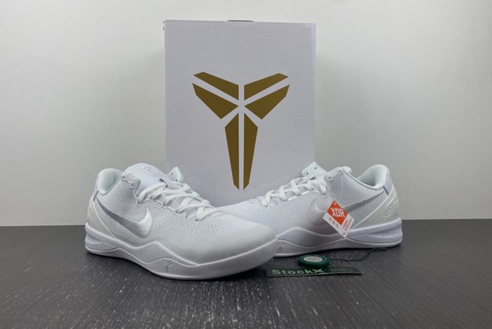 Nike Kobe 8 Protro Triple White  FJ9364-100