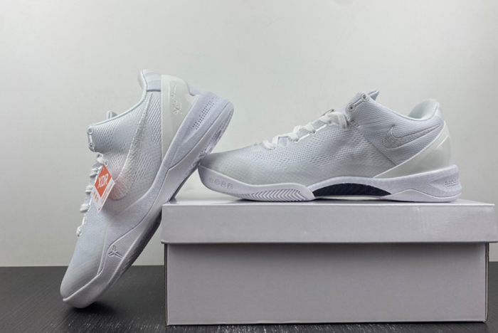 Nike Kobe 8 Protro Triple White  FJ9364-100