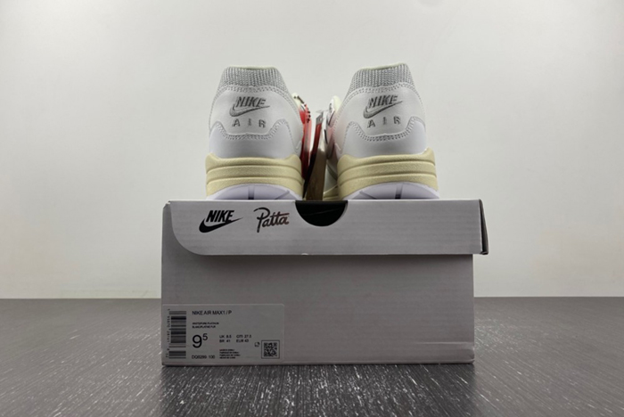 Patta x Nike Air Max 1 “White”  DQ0299-100