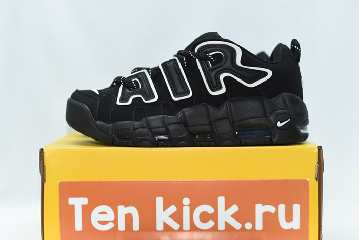 AMBUSH x Nike Air More Uptempo Low “Black/White”  FB1299-001