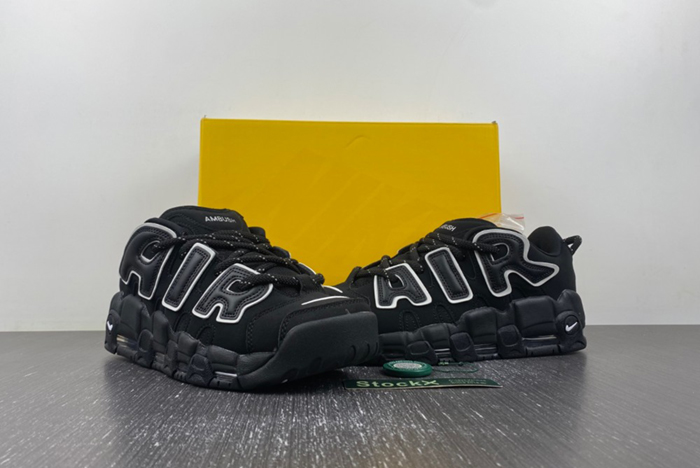 AMBUSH x Nike Air More Uptempo Low “Black/White”  FB1299-001