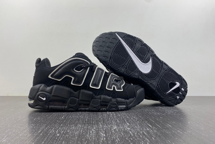 AMBUSH x Nike Air More Uptempo Low “Black/White”  FB1299-001