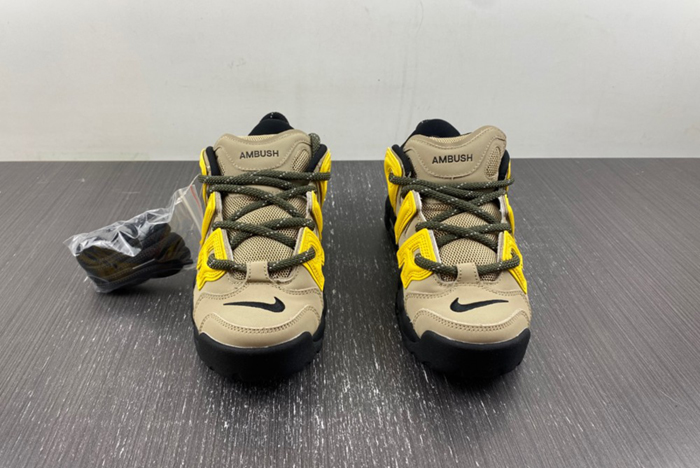 AMBUSH x Nike Air More Uptempo Low “Limestone”  FB1299-200
