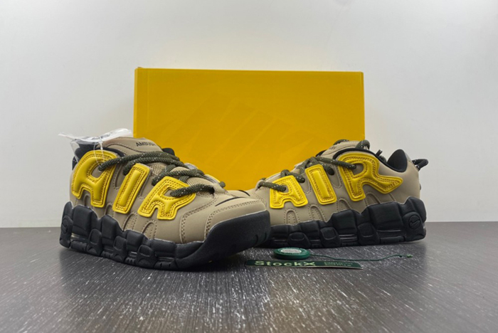AMBUSH x Nike Air More Uptempo Low “Limestone”  FB1299-200