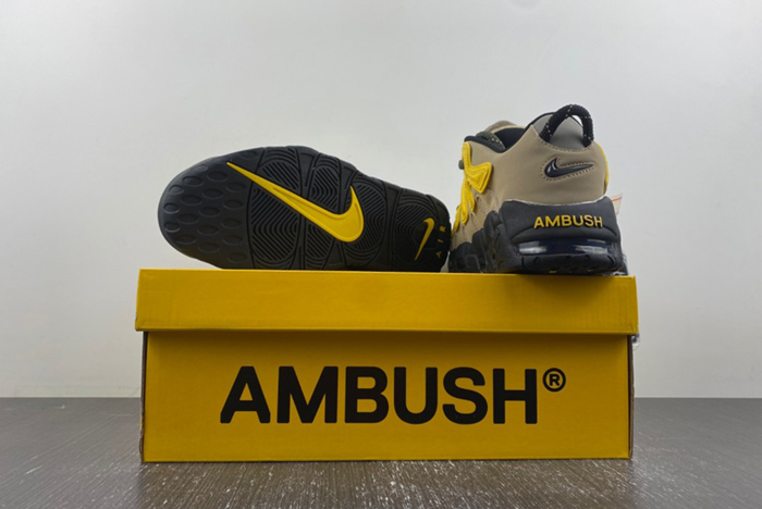AMBUSH x Nike Air More Uptempo Low “Limestone”  FB1299-200