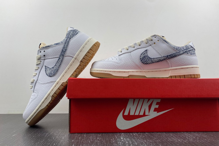 Nike Dunk Low New Americana Washed Denim  FN6881-100