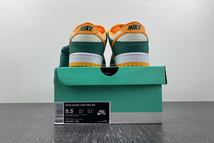 Nike SB Dunk Low Legion Pine Kumquat  304292-383