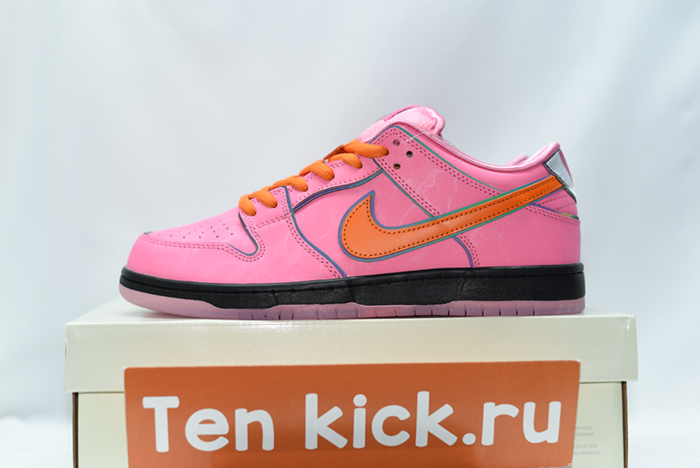 The Powerpuff Girls x Nike SB Dunk Low “Blossom”   FD2631-600