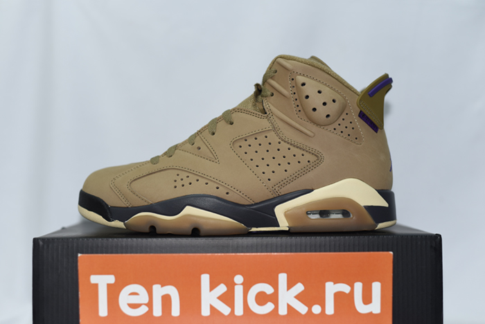 Air Jordan 6 WMNS Gore-Tex “Brown Kelp”  FD1643-300