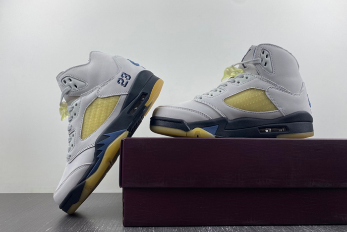 A Ma Maniere x Air Jordan 5 “Diffused Blue FZ5758-004