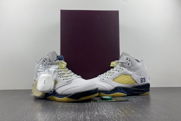 A Ma Maniere x Air Jordan 5 “Diffused Blue FZ5758-004