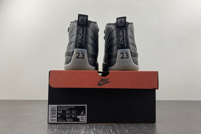Air Jordan 12 “Black/Wolf Grey”  CT8013-019