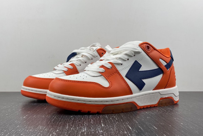Off-White Out of Office Low ''Orange Blue''  OMIA189F21LEA002 2045