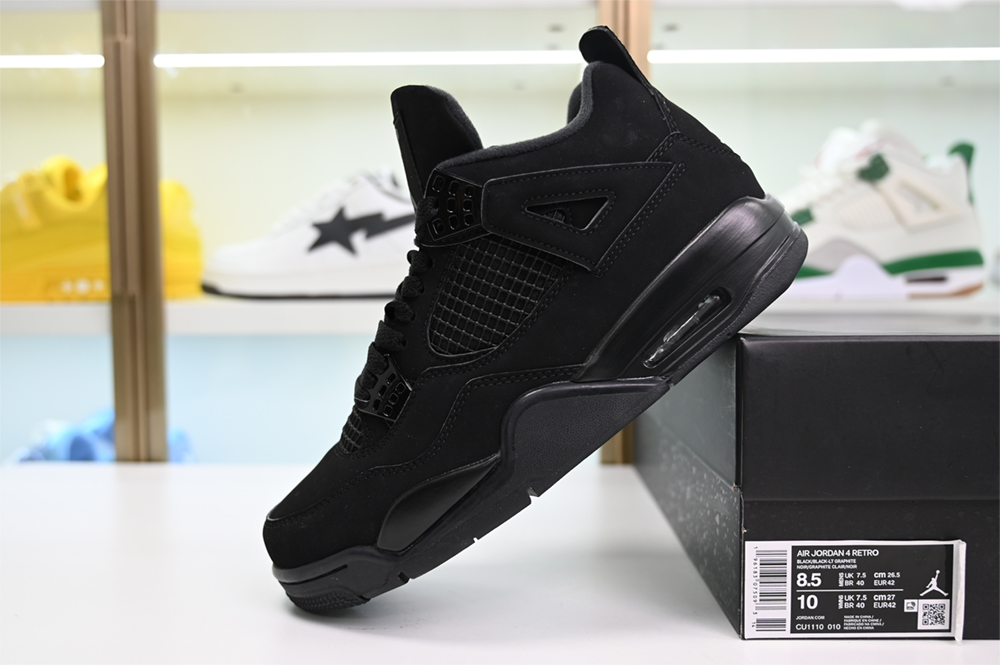 Jordan 4 Retro Black Cat (2020) CU1110-010