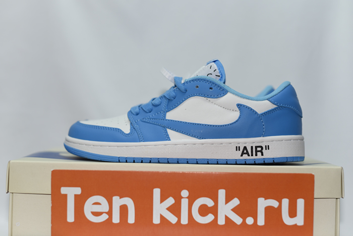 OFF-WHITE x Travis Scott x Air Jordan 1   DM7866-180 blue