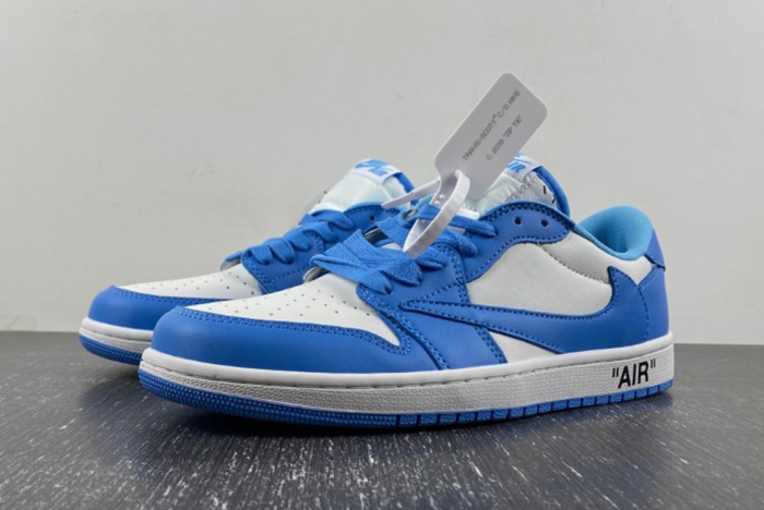 OFF-WHITE x Travis Scott x Air Jordan 1   DM7866-180 blue
