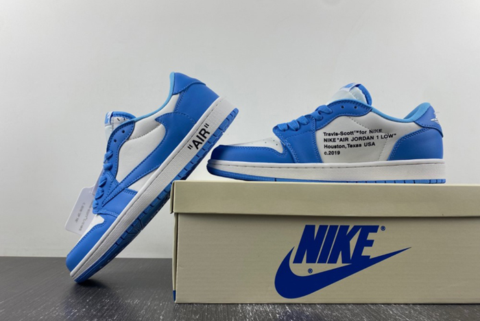 OFF-WHITE x Travis Scott x Air Jordan 1   DM7866-180 blue