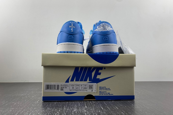 OFF-WHITE x Travis Scott x Air Jordan 1   DM7866-180 blue
