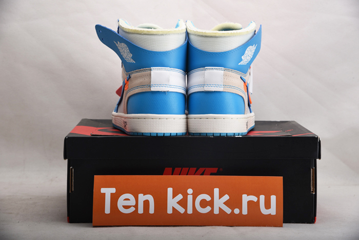 Off-White  Air Jordan 1 Powder Blue UNC AQ0818-148