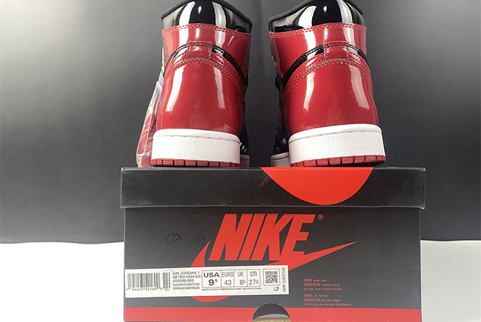 Jordan 1 High OG “Bred Patent” 555088-063