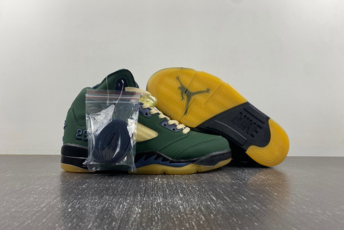 Air Jordan 5 "Navy Green” FZ5758-003