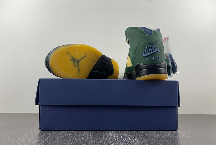 Air Jordan 5 "Navy Green” FZ5758-003