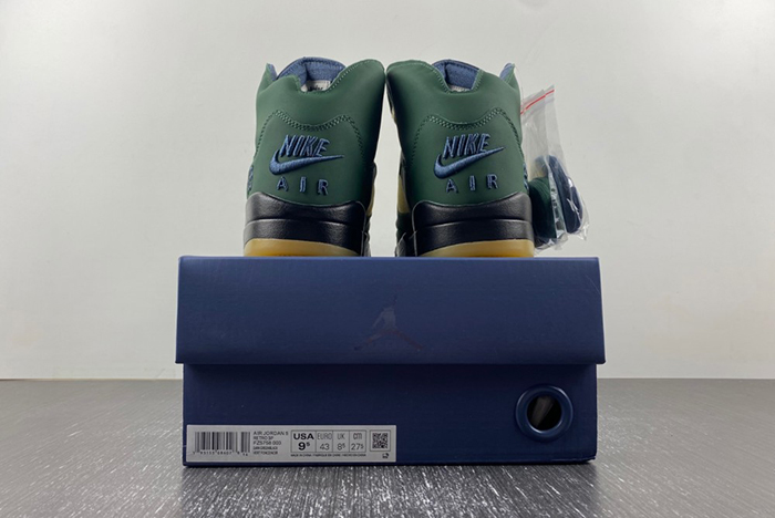 Air Jordan 5 "Navy Green” FZ5758-003
