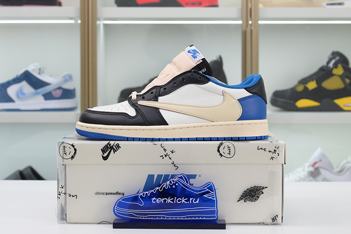 Travis Scott x Fragment x Air Jordan 1 Low DM7866-140