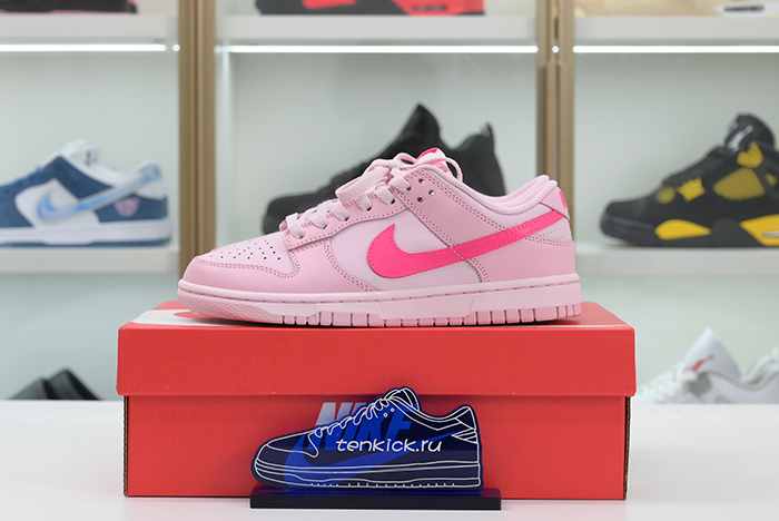 Nike Dunk Low GS Triple Pink DH9756-600